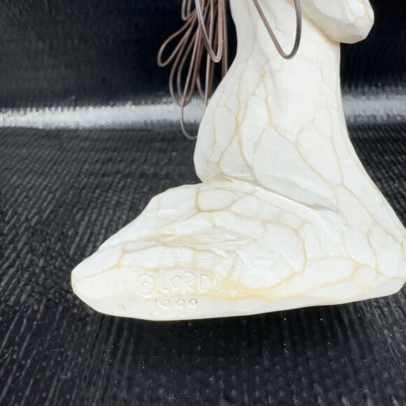 Vintage 1999 Willow Tree Demdaco Angel Of Prayer Figurine Susan Lordi Resin VTG - Picture 6 of 9